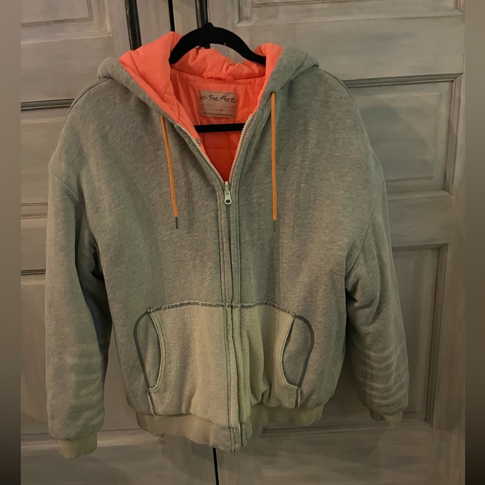 Free People Reversible Hoodie/Coat